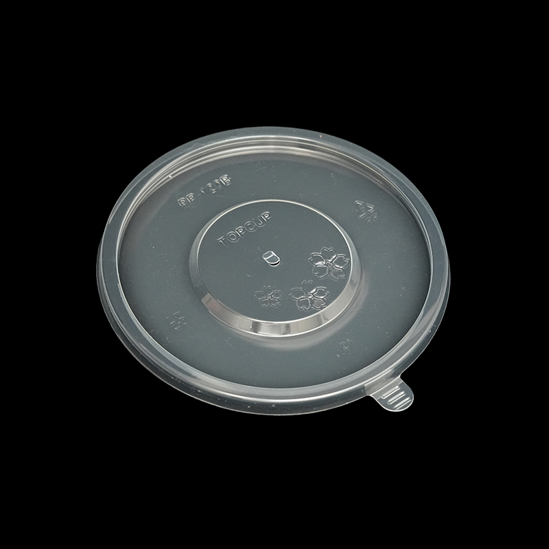Clear PP plastic ordinary vented lid