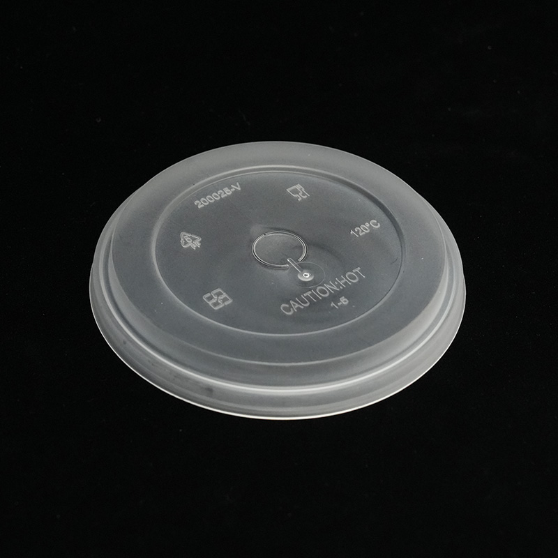 PET plastic flat cup lid